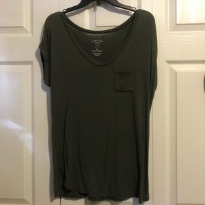 Olive Green Tee Shirt